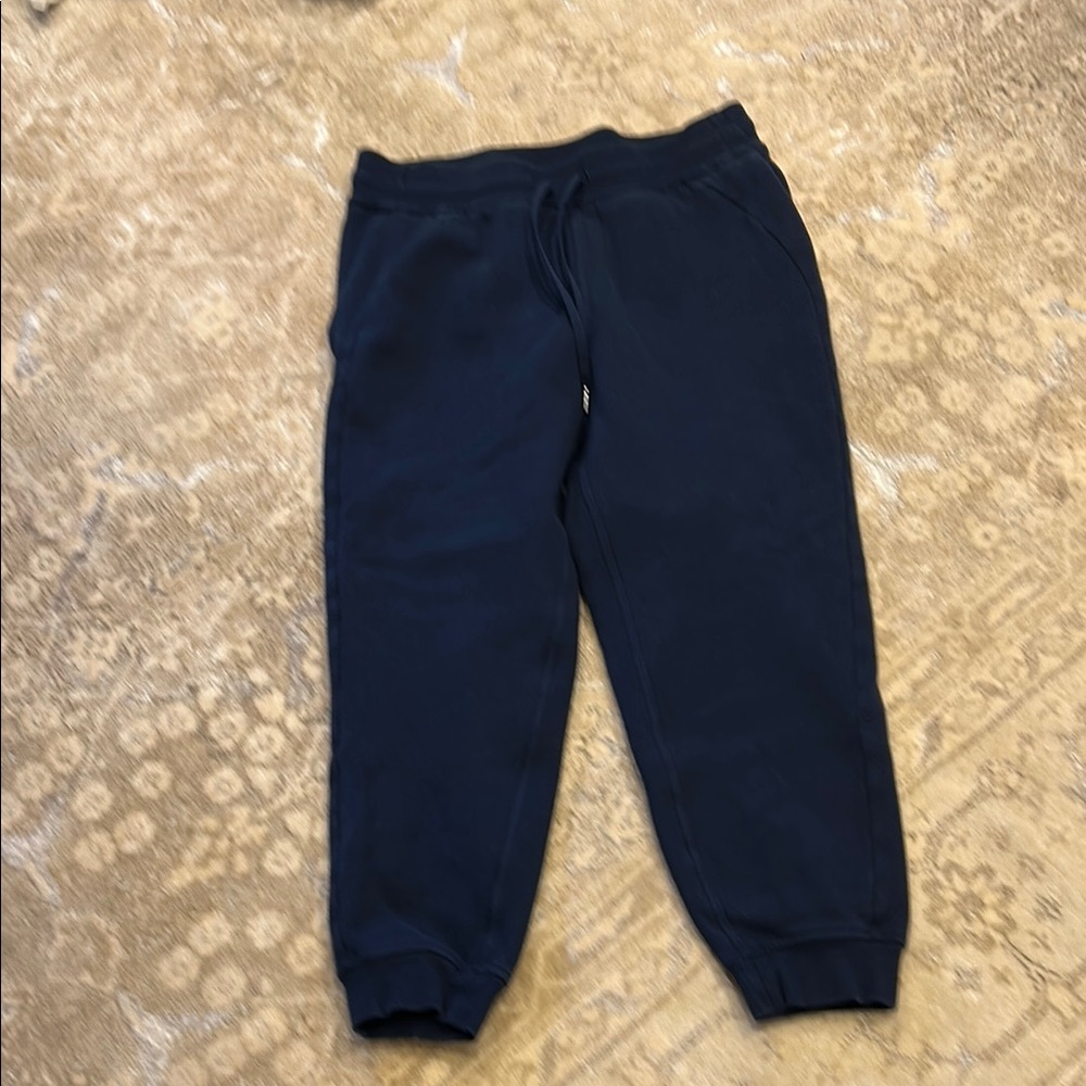 Lululemon Blue Track Joggers with Tapered Legs